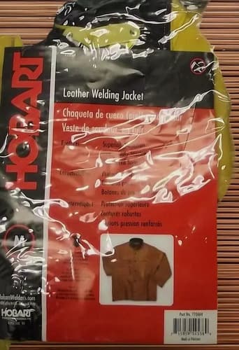 Campera De Soldador Cuero Hobart - A Pedido_exkarg Marrón M