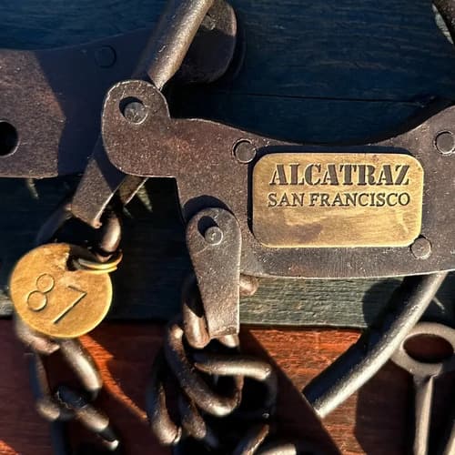 Esposas Decorativas Prision De Alcatraz - A Pedido_exkarg Marrón 4