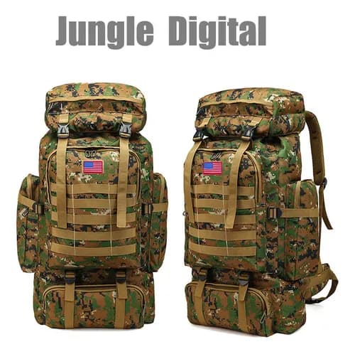 Mochila Outdoor Military Tactical - A Pedido_exkarg Negro X 2