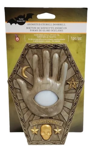 Timbre Para Puerta Gemmy Halloween - A Pedido Marrón 2