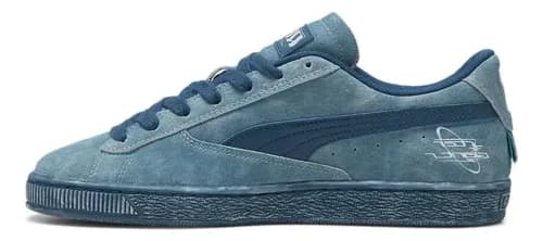 Zapatillas Mercedes Mapf1 Suede - A Pedido_exkarg Azul 34,5 Ar 2
