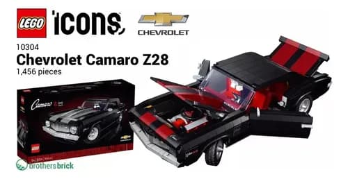 Kit Lego Icons Chevrolet Camaro Z28 - A Pedido_exkarg Camaro 2