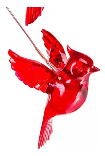 Campanas De Viento, Luces Led - A Pedido_exkarg Rojo 2