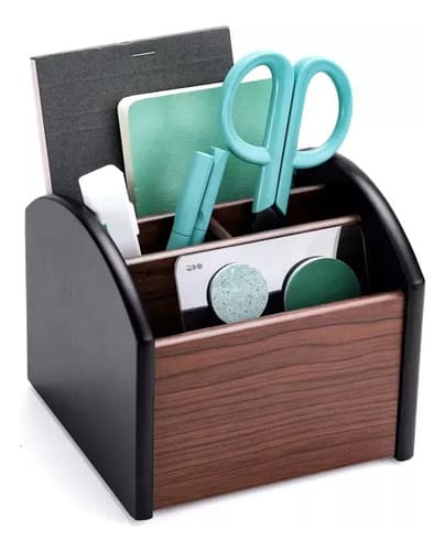 Organizador De Control Remoto Caddy - A Pedido_exkarg Marrón 3