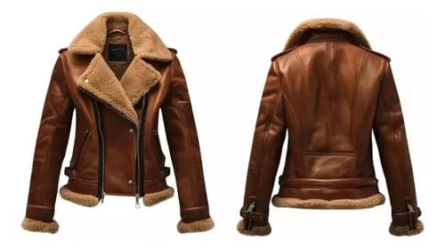 Campera Women's Brown Sheepskin - A Pedido_exkarg Marrón 38 2