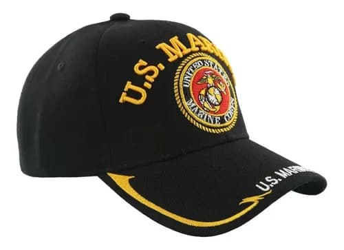 Gorra Us Marine Corps Usmc - A Pedido_exkarg Negro Xxx 2