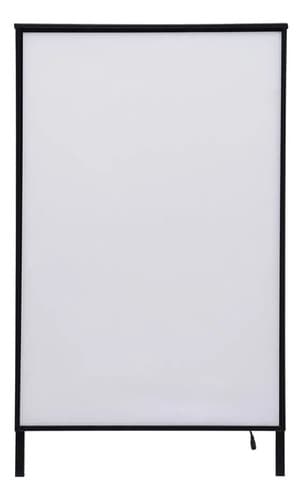Soporte Para Carteles Con Luz De Led - A Pedido Negro 3