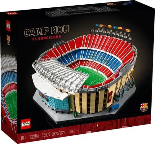 Bloques P/armar Lego Fc Barcelona 10284 5509 Piezas En Caja 5509 4