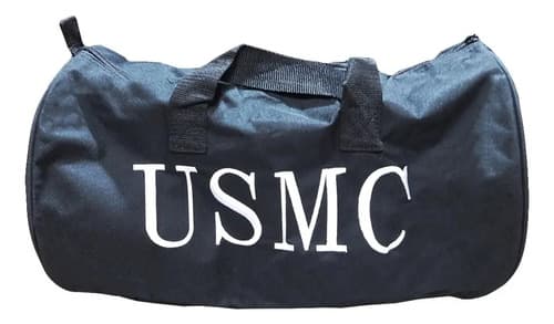 Bolso Us Marine Corps Emblem - A Pedido_exkarg Negro 3