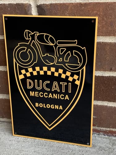 Cartel Decorativo  Ducati Garage - A Pedido_exkarg D 3
