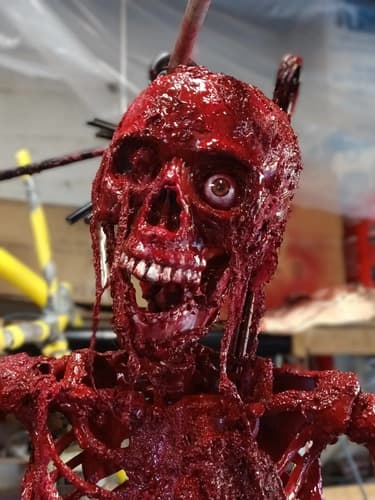 Esqueleto Sangriento Decoracion Halloween - A Pedido 3