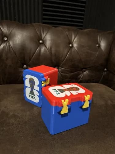 Caja Guarda Figuritas Copa Mundial  Fifa 2026 - A Pedido X