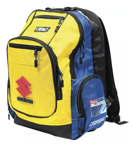 Mochila Factory Effex Suzuki Premium - A Pedido_exkarg Amarillo 2