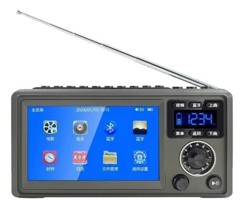 Reproductor Video Portátil 4,3 Pulgadas Bluetooth - A Pedido Negro 2