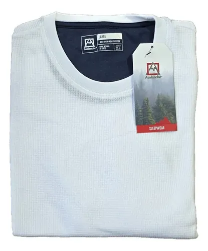 Camiseta Térmica De Manga Larga Avalanche - A Pedido Blanco Xs