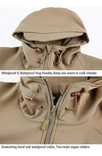 Campera Tactica Carwornic Men's Tactical - A Pedido_exkarg Marrón 38 X 2