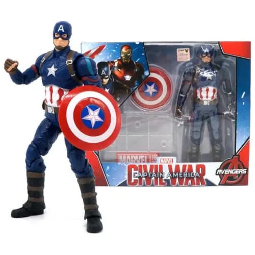 Muñeco Zd Captain America - A Pedido_exkarg