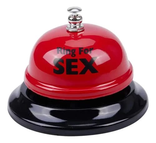 Campana De Broma Llamadora Sexual - A Pedido_exkarg Rojo