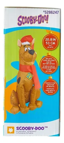 Inflable Navideño Scooby Doo - A Pedido_exkarg Marrón 3