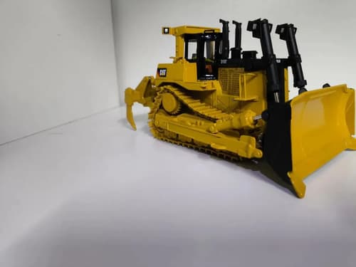 Cinta De Correr Caterpillar Para Tractor En Miniatura D10t 1:50 Diecast 85158, Amarilla Amarillo 5