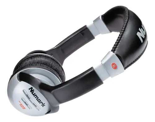 Auriculares Dj Numark Hf125 - A Pedido Negro/plateado 9