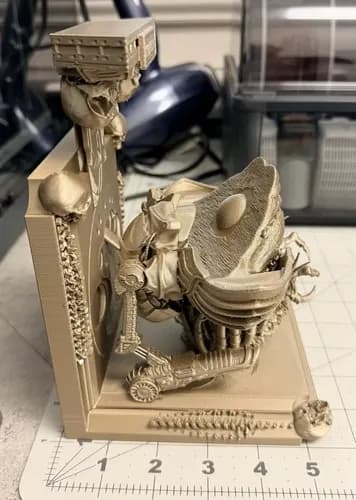Estante De Pared De Alien Vs. Predator (avp) - A Pedido Beige 5