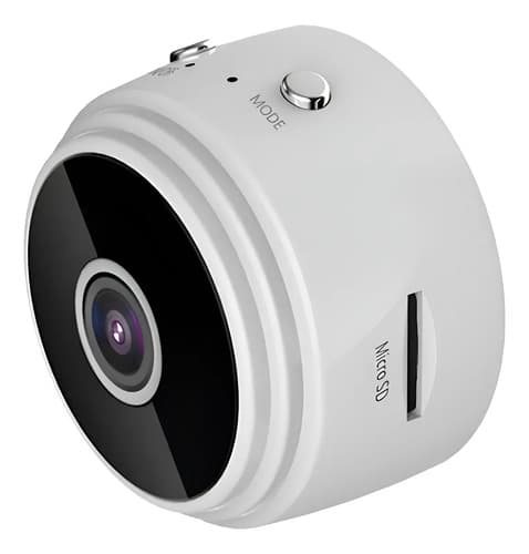 Mini Cámara De Seguridad Magnética Camtrix - A Pedido_exkarg Blanco