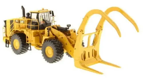 Cargadora De Ruedas Caterpillar 988k Escala 1:50 Diecast Masters Amarilla Amarillo 4