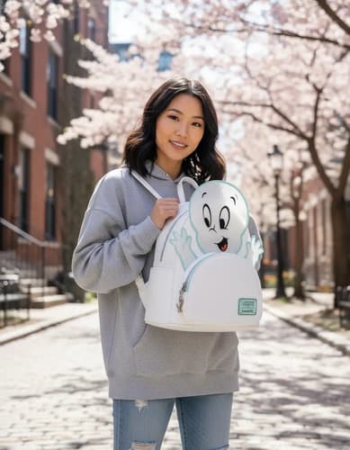 Mochila Casper The Ghost Loungefly - A Pedido_exkarg Blanco