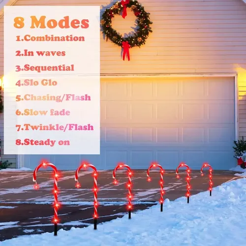 Pack Luces Solares Candy - A Pedido_exkarg Rojo 4