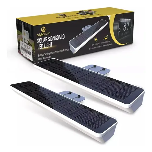 Luz Solar Para Cartel - A Pedido_exkarg Negro 2