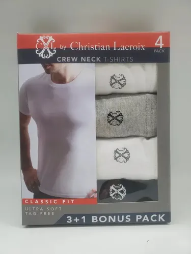 Pack Remeras 4 Unidades Lacroix - A Pedido_exkarg Blanco M