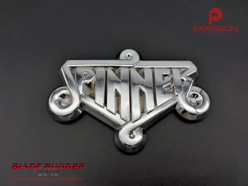 Emblema Blade Runner 2049 Spinner Licensed - A Pedido Plateado 3