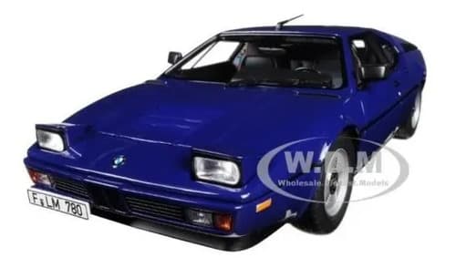 Auto 1980 Bmw M1 Dark Blue - A Pedido_exkarg Azul 3