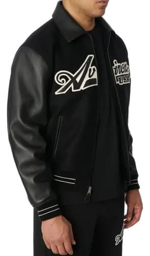 Campera Men's Avirex Omega Wool - A Pedido Negro 38 2