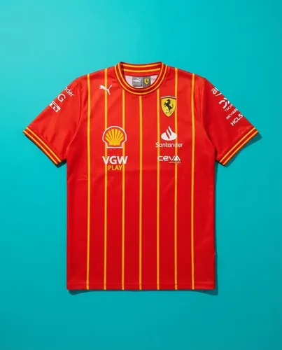Remera Ferrari F1 Charles Leclerc #16 - A Pedido_exkarg Rojo 38 5
