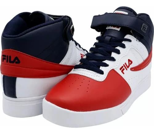 Botitas Fila Vulc 13 Mid Plus - A Pedido_exkarg Rojo 34,5 Ar 3