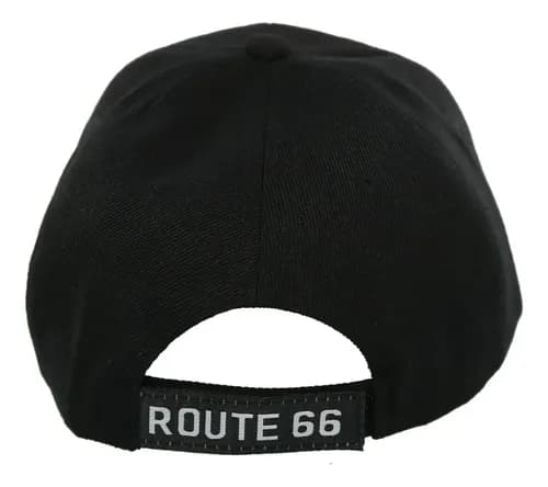 Gorra  Road Red Bike Route 66 - A Pedido_exkarg Negro Adulto Ajustable 2