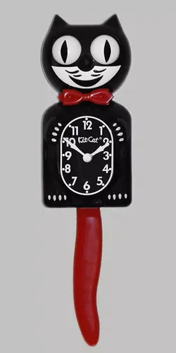 Reloj De Pared Kit Kat Crimson - A Pedido_exkarg Negro 3