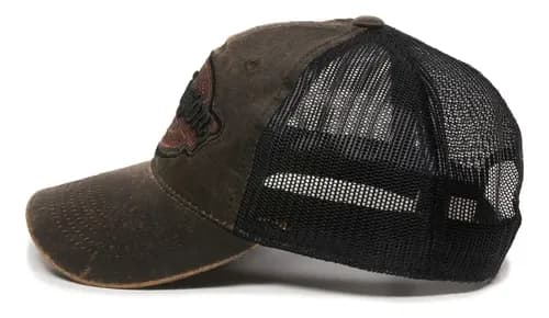 Gorra Usa Remington Cafe Malla Talla Unitalla Liso 5