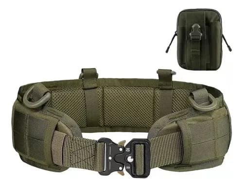 Cinturon Tactico Battle Belt Set - A Pedido_exkarg Verde 4444 2