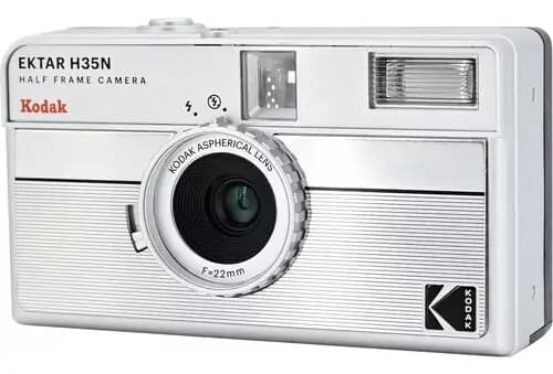 Camara De Fotos Kodak Ektar H35n Stripped - A Pedido_exkarg Plateado 4