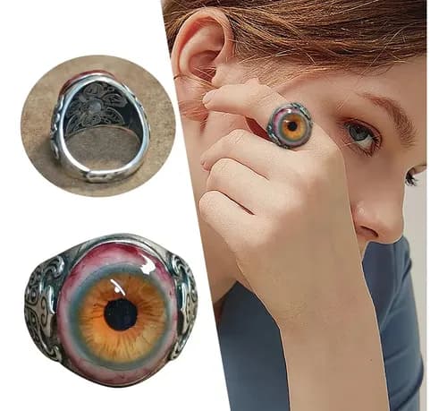 Anillo Ajustable Dark Lore - A Pedido_exkarg Plateado M 3