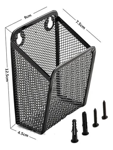 Porta Control Remoto De Pared - A Pedido_exkarg Negro 2