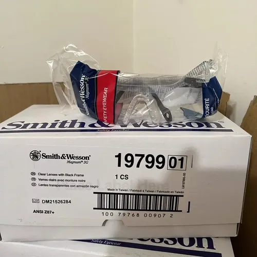 Lentes De Seguridad Jackson Smith & Wesson - A Pedido_exkarg Transparente 2