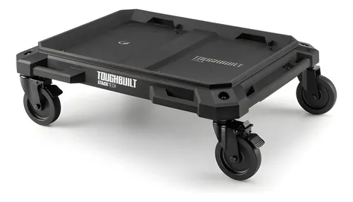 Carro  Toughbuilt, Rodante Cajas De Herramientas - A Pedido Negro