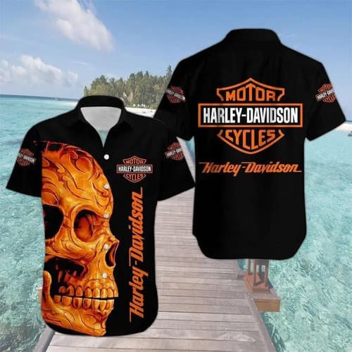 Camisa Hombre Harley Davidson - A Pedido_exkarg Negro S 3