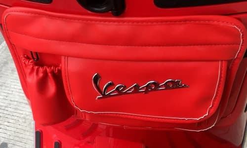 Alforja Portaobjetos Para Moto Vespa - A Pedido_exkarg Rojo 8