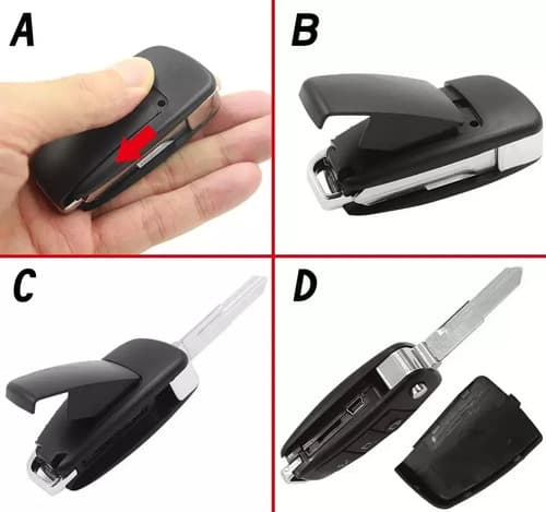 Camara Espia Llave De Auto Hd 1080 - A Pedido_exkarg Negro 5