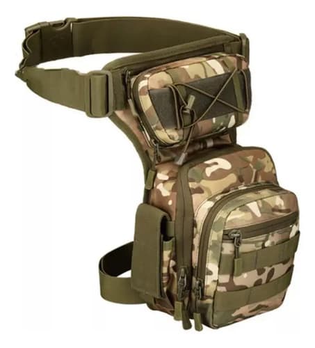 Riñonera Tactical Drop Leg - A Pedido_exkarg Negro X 2
